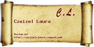Czeizel Laura névjegykártya